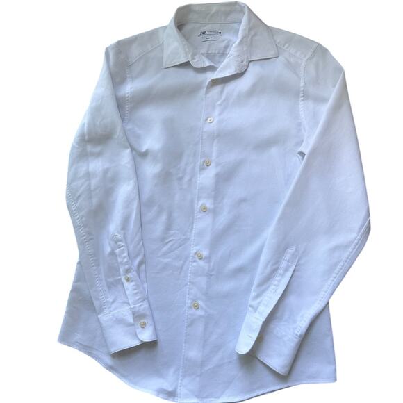 Zara Slim Fit Button up Top - Size M - Picture 1 of 4